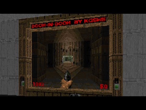 You can run Doom inside (DOS) Doom, for real.